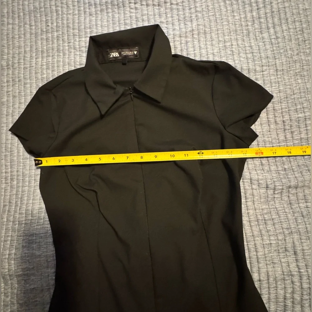 Zara Black Mini Dress - Picture 13 of 16